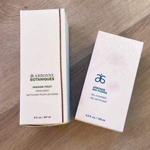 Arbonne face wash and hand wash
